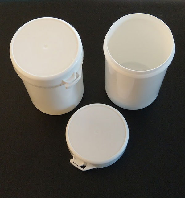 Snap secure pot 130ml + deksel verzegelbaar