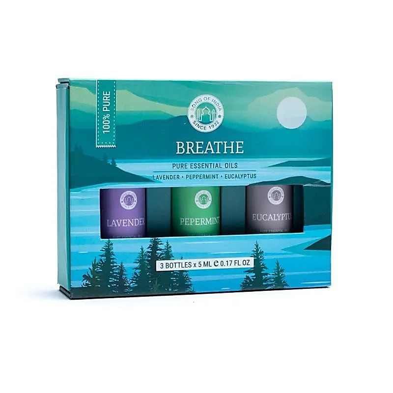 Song of India's Breathe collectie Aromatherapie set