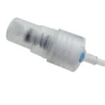 Verstuiver transparant Spray dop contactloze externe veer DIN18