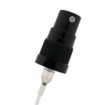 Sprayer verstuiver zwart luxe SR-ring + overkap fleshals DIN18