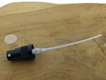 Sprayer verstuiver zwart luxe SR-ring + overkap fleshals DIN18