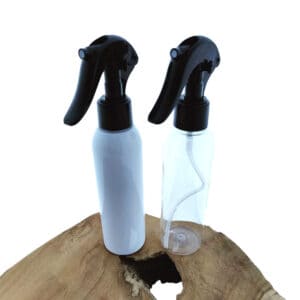 Sprayfles 150ml fles + Trigger Sprayer verstuiver pomp zwart