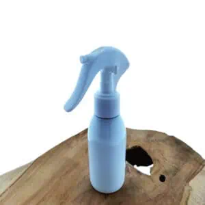 Sprayflesje wit 100ml fles + Trigger Spray verstuiver pomp wit