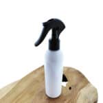 Sprayfles wit 150ml fles + Trigger Sprayer verstuiver pomp zwart