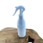 Sprayfles wit 250ml rPET fles + Trigger Sprayer verstuiver pomp wit