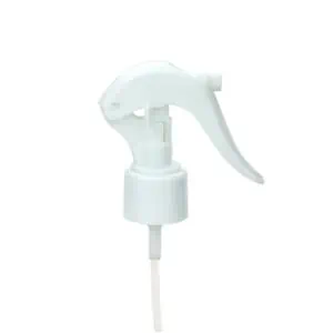 Spraypistool wit fijne spray verstuiver + trigger spuitpistool fleshals DIN28 28 mm