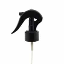 Spraypistool zwart fijne spray verstuiver + trigger spuitpistool fleshals DIN28 - 28 mm