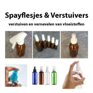 Spayflesjes & Verstuivers