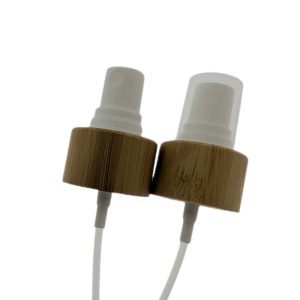 Verstuiver bamboe wit spraydop fleshals DIN24 - 24 mm