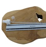 Verstuiver wit spraydop fleshals DIN24 - 24 mm - Stijgbuis 21cm