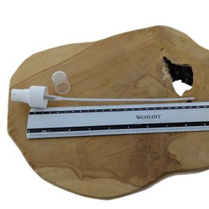 Verstuiver wit spraydop fleshals DIN24 - 24 mm - Stijgbuis 21cm