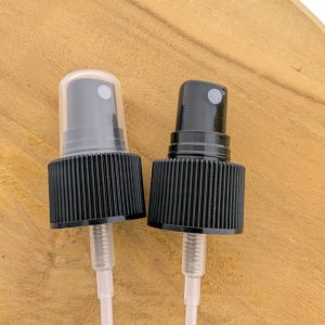 Verstuiver zwart spraydop fleshals DIN24 - 24 mm