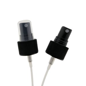 Verstuiver zwart spraydop fleshals DIN24 - 24 mm