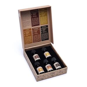 Wierookhars essentiële oliemix set 5 Aromafume blends