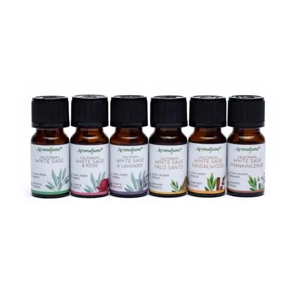 Witte salie essentiële olie mix Aromafume set 6x10ml