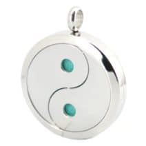 Ying yang Parfum Medaillon Ø 25 mm - Diffuser Hanger + pad