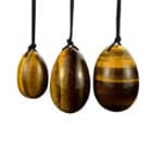 Yoni ei Tijgeroog set 3 massage eieren
